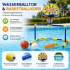 Gioco 2 in 1 per bambini e adulti: canestro da basket e Anteprima dell’immagine prodotto 8