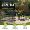 Zestaw mebli ogrodowych Juskys Genua, 4 elementy, metal i Podgląd zdjęcia produktu 3