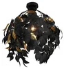 Suspension LEAVY noir et or, 1xE27x28W, métal, dimensions : Voir les images du produit 8