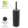 WENKO Garniture WC Rotello noir WC nettoyage porte-brosse Voir les images du produit 2