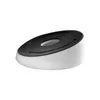 A product shot of a white and black speaker stand. Produktbild-Vorschau