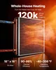 Wymiennik Ciepła Żebrowany Vevor 457X457 Mm 35 2 Kw Miedź Podgląd zdjęcia produktu 2
