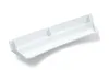 A white plastic drying rack component, viewed from a slightly elevated angle, against a white background. Produktbild-Vorschau