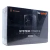 The image shows the retail packaging of a be quiet! SYSTEM POWER 9 600W power supply unit. Podgląd zdjęcia produktu