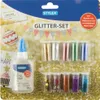 Glitter Set / bestehend aus Kleber + je 5 Döschen Produktbild-Vorschau 8
