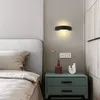 ZMH LED Wandleuchte Innen Wandlampe Wohnzimmer 6W aus Acryl Produktbild-Vorschau 4