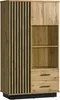 Furniture24 Schrank Lamelo LA4 Hochschrank Regalschrank 2 Produktbild-Vorschau 1