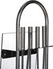 Relaxdays Kaminbesteck Edelstahl, Kamingarnitur 5 teilig, Produktbild-Vorschau 5