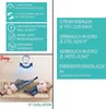A collage of product features and a lifestyle image of a fan. Produktbild-Vorschau