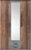 Kleiderschrank Ellis 120cm mit 3 Türen 2 Schubladen und Produktbild-Vorschau 1