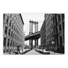 DEQORI Hybrid Leinwand Bild 90x60 cm 'Manhattan Produktbild-Vorschau 2