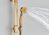 Doucheset retro Ari met regendouche, handdouche, plank voor Productafbeelding-voorbeeld 10