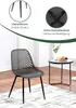 Klihome Esszimmerstühle 4er Set, mit Rückenlehne Produktbild-Vorschau 10