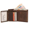 Greenburry Vintage Adler Geldbörse Leder 9,5 cm Produktbild-Vorschau 4