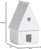 Portacandele in Porcellana Casa di Pan di Zenzero Cuore Anteprima dell’immagine prodotto 3