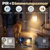 3 sztuki lampki nocnej LED z czujnikiem ruchu, zasilanej Podgląd zdjęcia produktu 4
