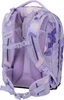 The back view of a purple floral patterned backpack. Anteprima dell’immagine prodotto