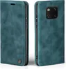 Two views of a teal flip phone case for a Huawei Mate 20 Pro. Produktbild-Vorschau