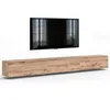 AX LIVING Barvo 3x100 cm TV Kommode Lowboard Braun Eiche Produktbild-Vorschau 4
