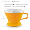 Creano Porzellan Kaffeefilter - Filter Größe 4 für Produktbild-Vorschau 2