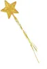 Goldener Feenstab Zauberstab Stern  53 cm Produktbild-Vorschau 1