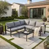 SVITA MISSOURI Gartenlounge 4tlg. Outdoor Sofa Set aus Produktbild-Vorschau 3
