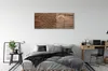 Glasbilder 125x50 Wandkunst Holzplattenstruktur Produktbild-Vorschau 3