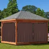 Vorhang Wasserdicht Blickdicht Gardine Sonnenschutz Outdoor Produktbild-Vorschau 6