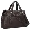 AYLA, shopper con zip M, marrone scuro Anteprima dell’immagine prodotto 4