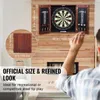SucceBuy Dartboard- und Schrankset, spielbereites Paket in Produktbild-Vorschau 2
