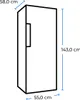 Exquisit Kühl- und Gefrierkombination KGC270-45-040E weiss Produktbild-Vorschau 7