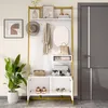 MODFU Minimalistische, compacte garderobekast voor de hal, Productafbeelding-voorbeeld 11