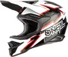 Oneal 3Series Voltage Motocross Helm (Black/White,S  Produktbild-Vorschau 1