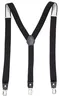DonDon® Herren Hosenträger schmal 2,5 cm – 3 Clips in Produktbild-Vorschau 2