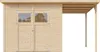 Gartenhaus Marksburg 3 mit Anbau natur Produktbild-Vorschau 13