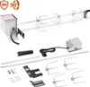 Jayseuw Set de brochettes en acier inoxydable 117 cm Pince Voir les images du produit 10