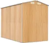 vidaXL Kůlna na nářadí světle hnědá 192x274x223 cm Náhled obrázku produktu 6