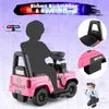 Auto della polizia COSTWAY per bambini con batteria da 6 V, Anteprima dell’immagine prodotto 5