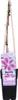 A potted plant with a large pink and purple flower and a wooden support structure. Produktbild-Vorschau