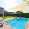 KRUMAD Tenda triangolare 4x4 m Beige Protezione solare Anteprima dell’immagine prodotto 7