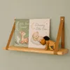 leg&go Étagère flottante 70x15cm, en bois avec lanières en Voir les images du produit 5