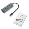 Hub USB i-Tec C31HUBMETAL403 USB x 4 Grau Produktbild-Vorschau 3