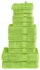 vidaXL 12-tlg. Premium Handtuch-Set SOLUND Apfelgrün 600 Produktbild-Vorschau 7