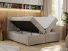 Boxspringbett, Doppelbett, Polsterbett mit Kopfstütze, Produktbild-Vorschau 3