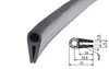 Gummidichtung Typ U Rand U1 U2 mm Schwarz B1266 Universal Produktbild-Vorschau 1