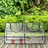 relaxdays Folienfrühbeet PVC mit 2 Fenstern Produktbild-Vorschau 2