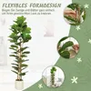 HOMCOM Künstlicher Geigenfeigenbaum 180 cm Kunstpflanze mit Produktbild-Vorschau 6