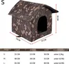 Casa per gatti all'aperto a prova d'inverno, grotta per Anteprima dell’immagine prodotto 2