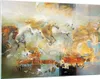Bilder auf glas - Einteilig - Pferde Galopp Modern - Produktbild-Vorschau 1
