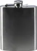 Flachmann 9,5x2,5x13cm 200ml Edelstahl Silber Produktbild-Vorschau 1